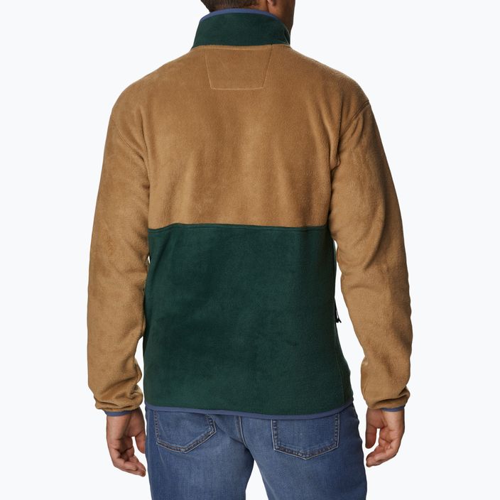 Columbia Back Bowl férfi fleece pulóver zöld 1872794 3
