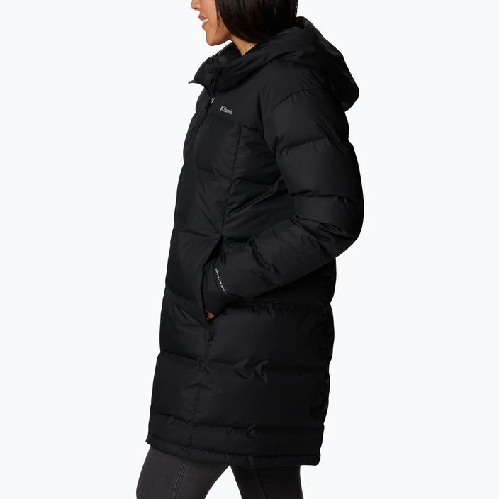 Columbia női Opal Hill Mid Down kabát fekete 2007801 2