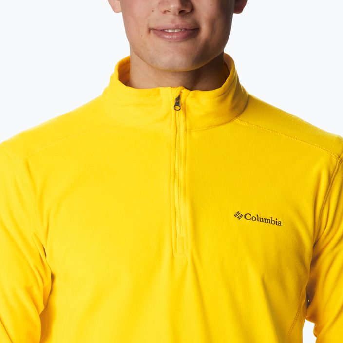 Columbia Klamath Range II férfi fleece pulóver sárga 1352472 5