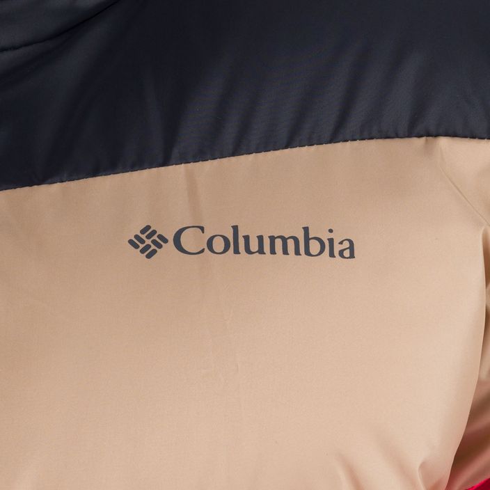 Columbia Puffect Color Blocked női pehelykabát piros 1955101 4