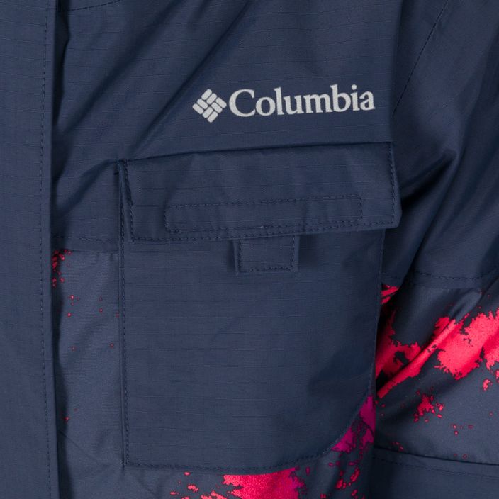 Columbia Mighty Mogul II gyermek sí kabát szürke-rózsaszín 1954511 3