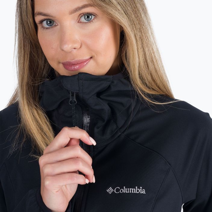 Columbia női Canyon Meadows Softshell kabát fekete 2007634 5