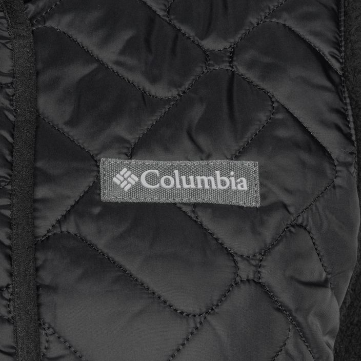 Női Columbia Sweet View Fleece kapucnis trekking pulóver fekete 8