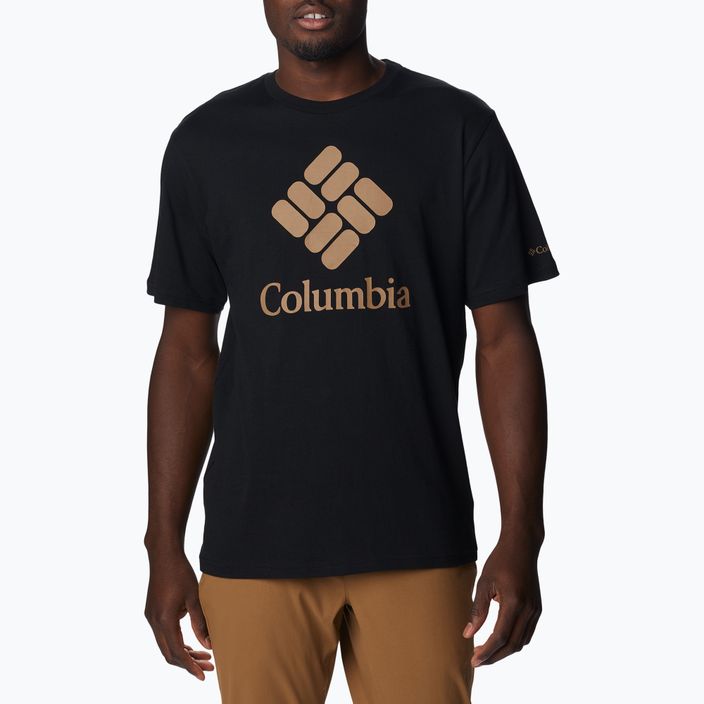 Columbia CSC Basic Logo férfi trekking póló fekete