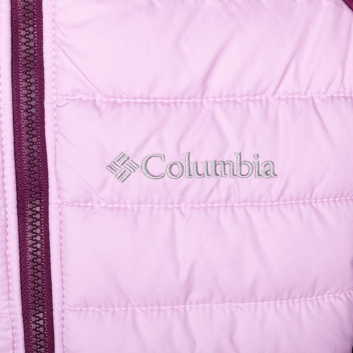 Columbia Powder Lite kapucnis lila gyermek pehelypaplan kabát 1802931 3