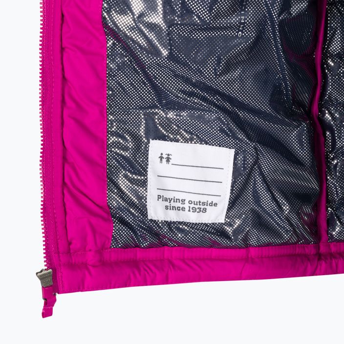 Columbia Powder Lite kapucnis rózsaszín gyermek pehelypaplan kabát 1802931 5