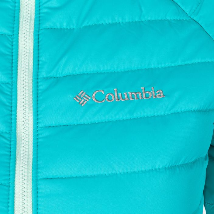 Columbia Powder Lite kapucnis gyermek pehelypaplan kabát kék 1802931 3