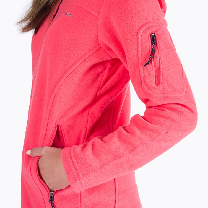Columbia Fast Trek II női fleece pulóver rózsaszín 1465351 4
