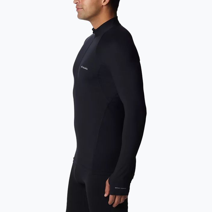 Férfi Columbia Midweight Stretch thermo hosszú ujjú fekete 3