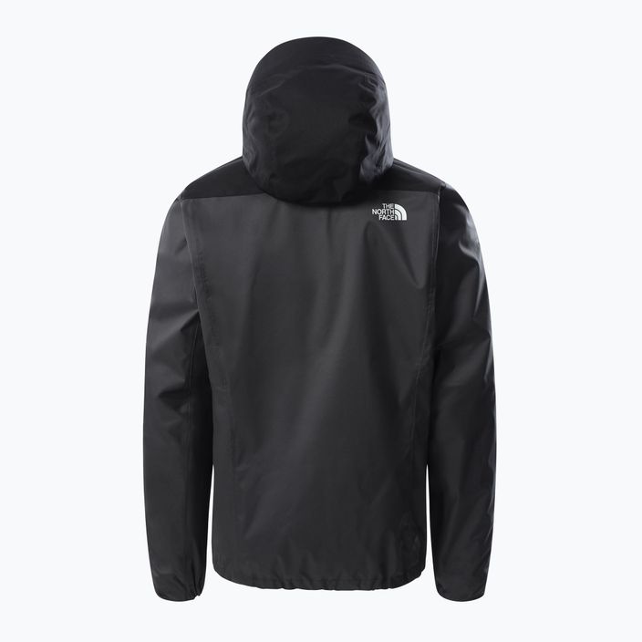 Férfi esőkabát The North Face Quest Zip-In asphalt grey/black 2