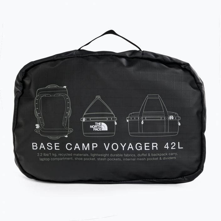 The North Face Base Camp Voyager Duffel 42 l utazótáska fekete NF0A52RQKY41 7