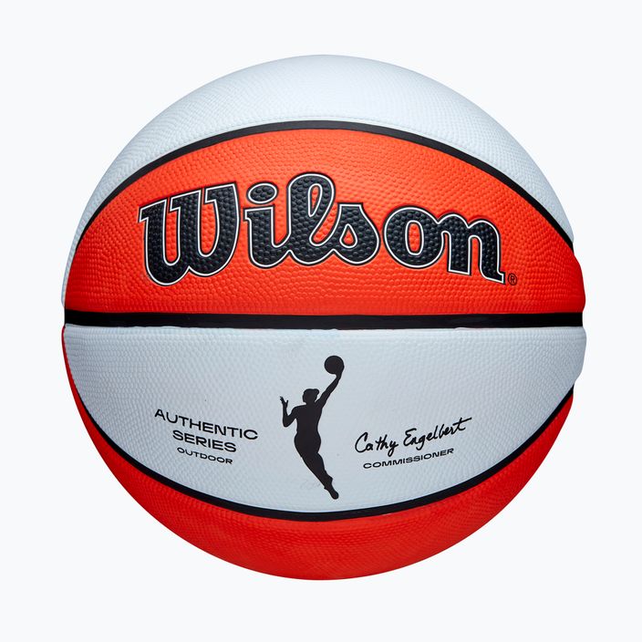 Wilson WNBA Authentic Series Outdoor narancssárga/fehér gyermek kosárlabda 5. méret