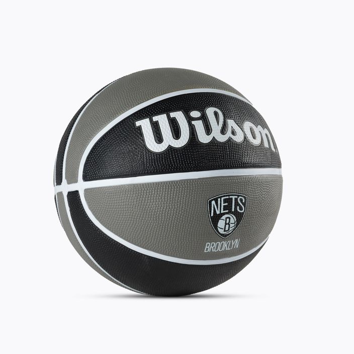 Wilson NBA Team Tribute Brooklyn Nets kosárlabda szürke WTB1300XBBRO 2