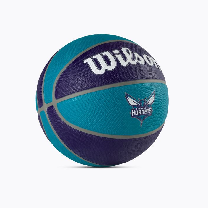 Wilson NBA Team Tribute Charlotte Hornets kosárlabda, kék WTB1300XBCHA 2