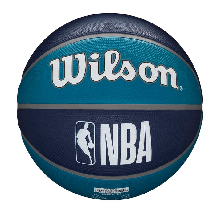 Wilson NBA Team Tribute Charlotte Hornets kosárlabda, kék WTB1300XBCHA 4