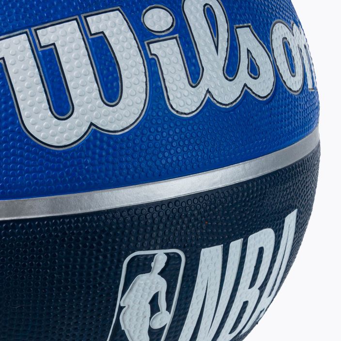 Wilson NBA Team Tribute Dallas Mavericks kosárlabda kék WTB1300XBDAL 4