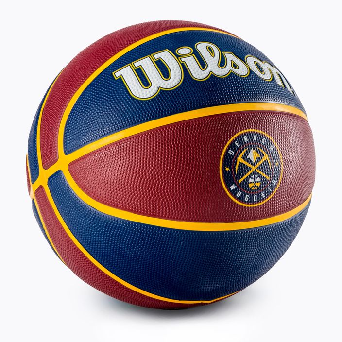 Wilson NBA Team Tribute Denver Nuggets kosárlabda kék WTB1300XBDEN 2