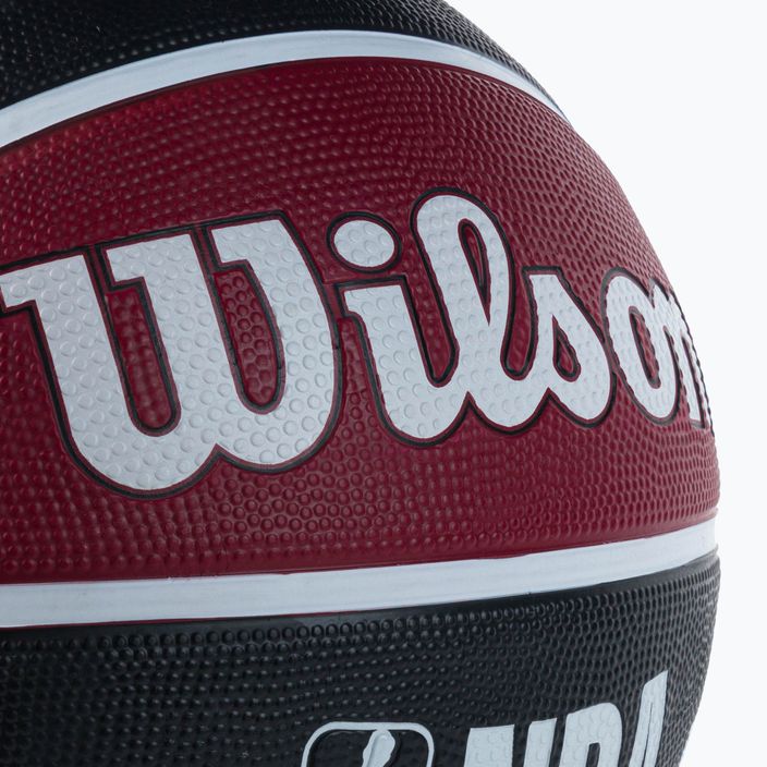 Wilson NBA Team Tribute Miami Heat gesztenyebarna kosárlabda WTB1300XBMIA 3