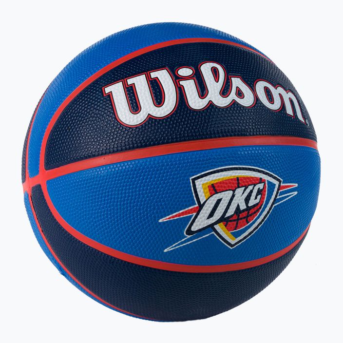 Wilson NBA Team Tribute kosárlabda Oklahoma City Thunder kék WTB1300XBOKC 2