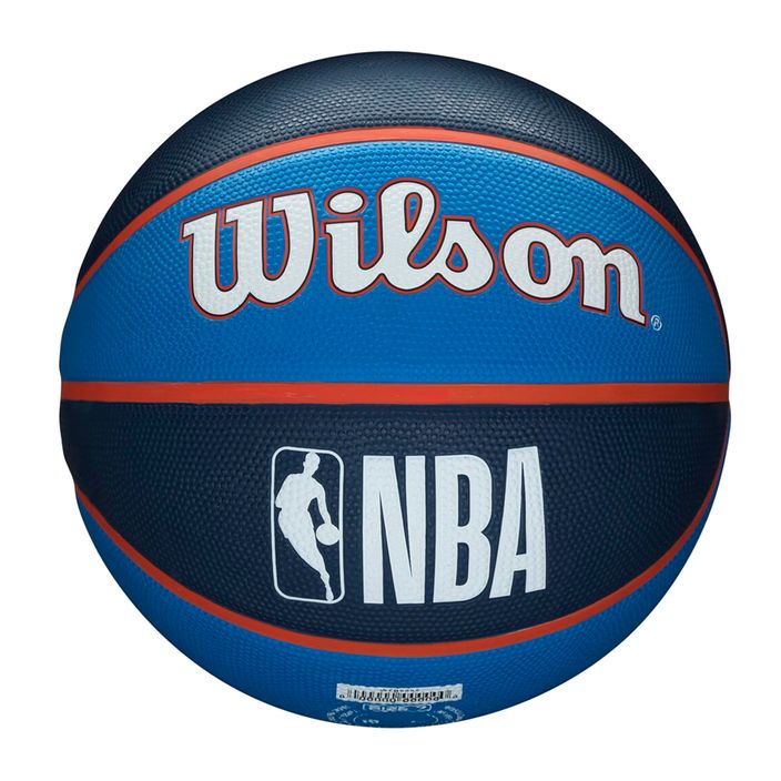 Wilson NBA Team Tribute kosárlabda Oklahoma City Thunder kék WTB1300XBOKC 3