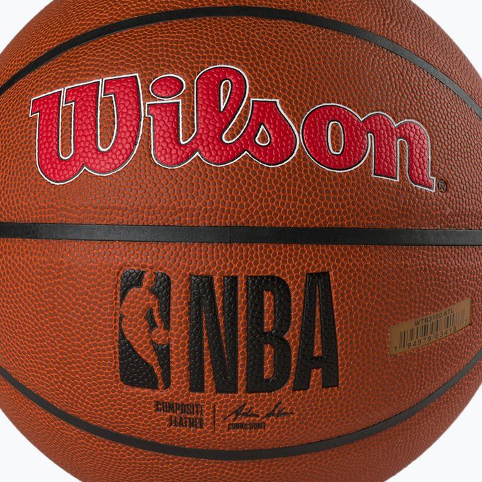 Wilson NBA Team Alliance Atlanta Hawks kosárlabda barna WTB3100XBATL 3