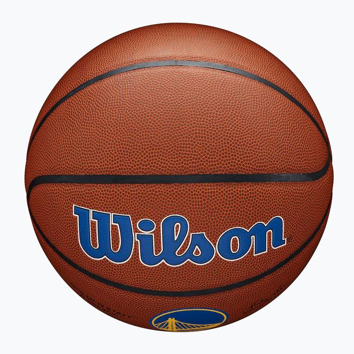 Wilson NBA Team Alliance Golden State Warriors kosárlabda barna WTB3100XBGOL 3