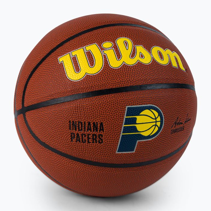Wilson NBA Team Alliance Indiana Pacers barna kosárlabda WTB3100XBIND 2