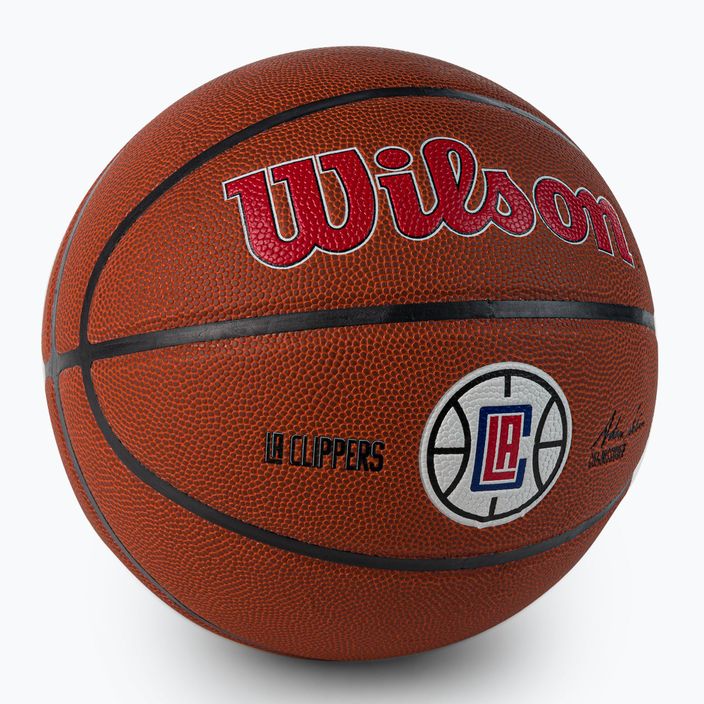 Wilson NBA Team Alliance Los Angeles Clippers kosárlabda barna WTB3100XBLAC 2
