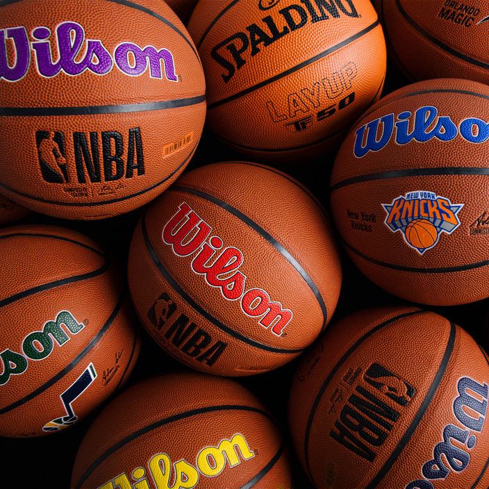 Wilson NBA Team Alliance New York Knicks kosárlabda barna WTB3100XBNYK 4