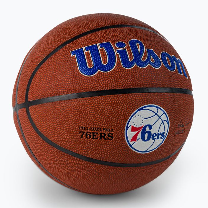 Wilson NBA Team Alliance Philadelphia 76ers kosárlabda barna WTB3100XBPHI 2