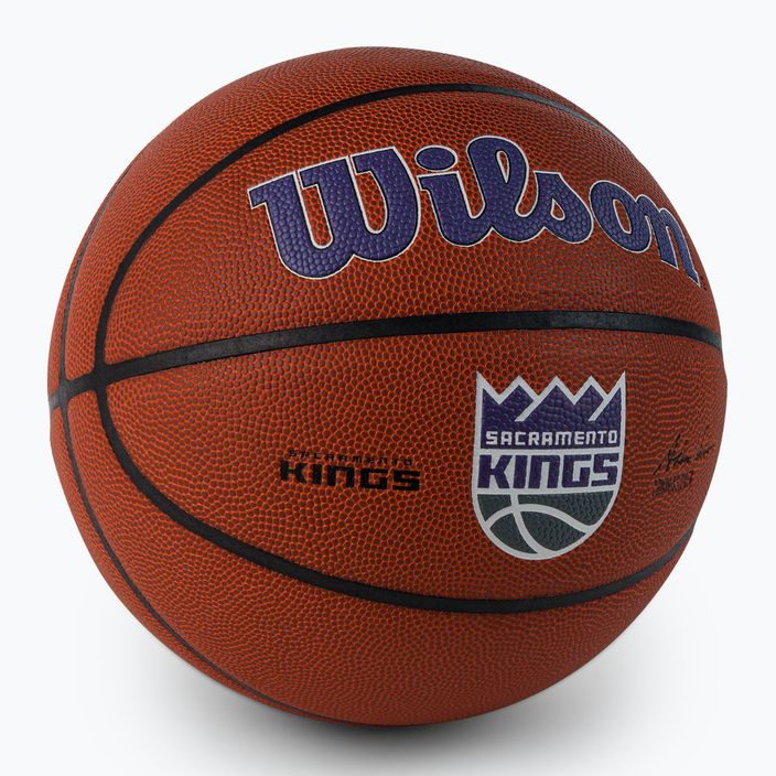 Wilson NBA Team Alliance Sacramento Kings kosárlabda barna WTB3100XBSAC 2