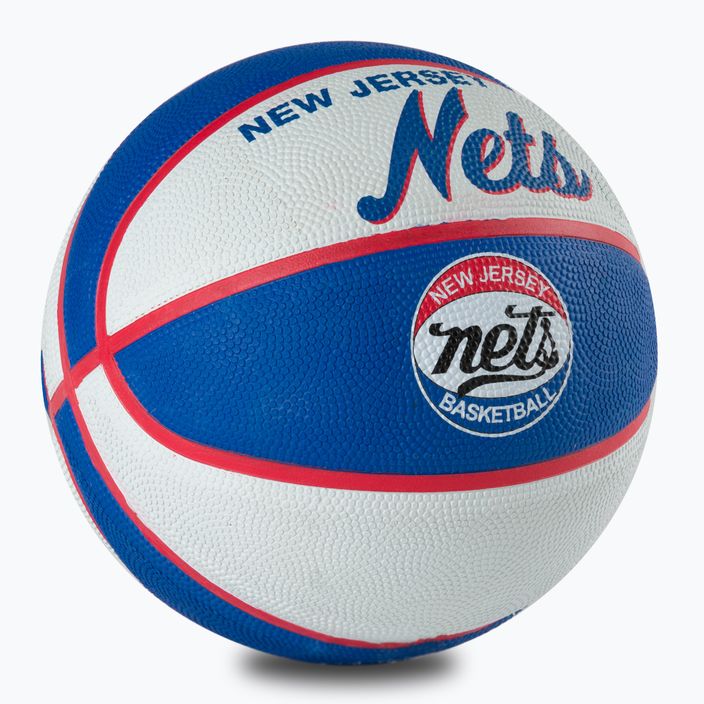 Mini kosárlabda Wilson NBA csapat Retro Mini Brooklyn Nets kék WTB3200XBBRO 2