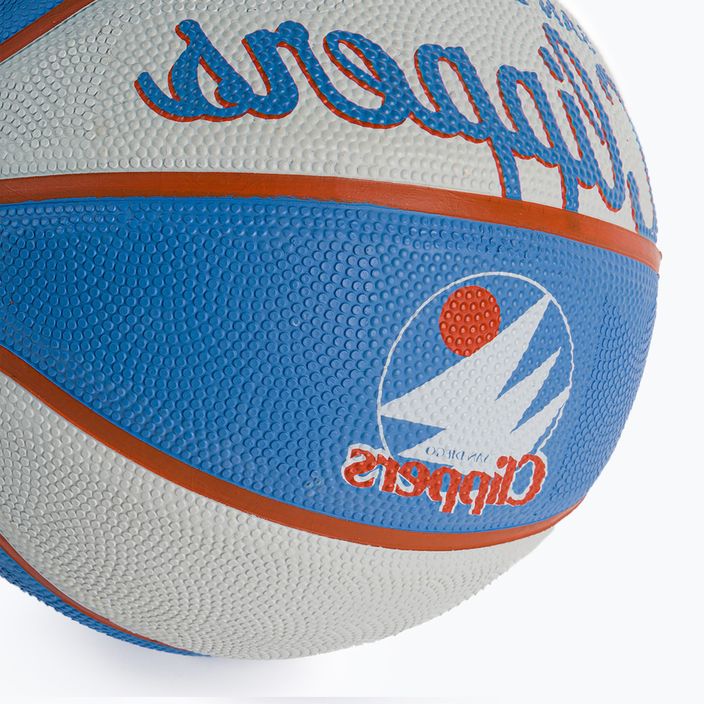 Mini kosárlabda Wilson NBA csapat Retro Mini Los Angeles Clippers kék WTB3200XBLAC 3