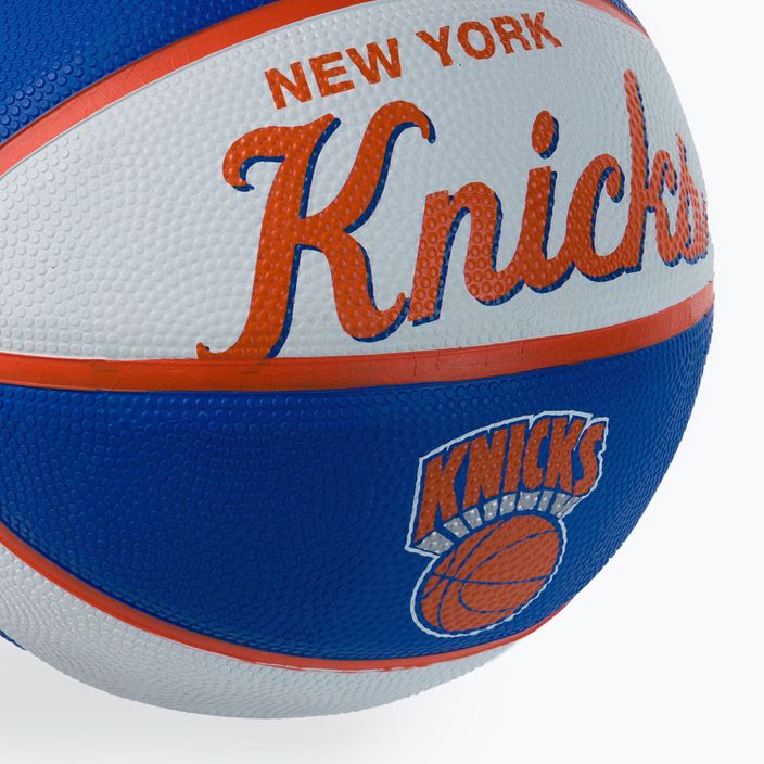 Mini kosárlabda Wilson NBA csapat Retro Mini New York Knicks kék WTB3200XBNYK 3
