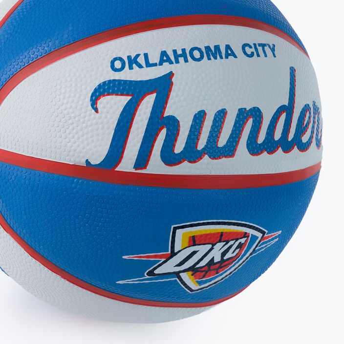Mini kosárlabda Wilson NBA csapat Retro Mini Oklahoma City Thunder kék WTB3200XBOKC 3