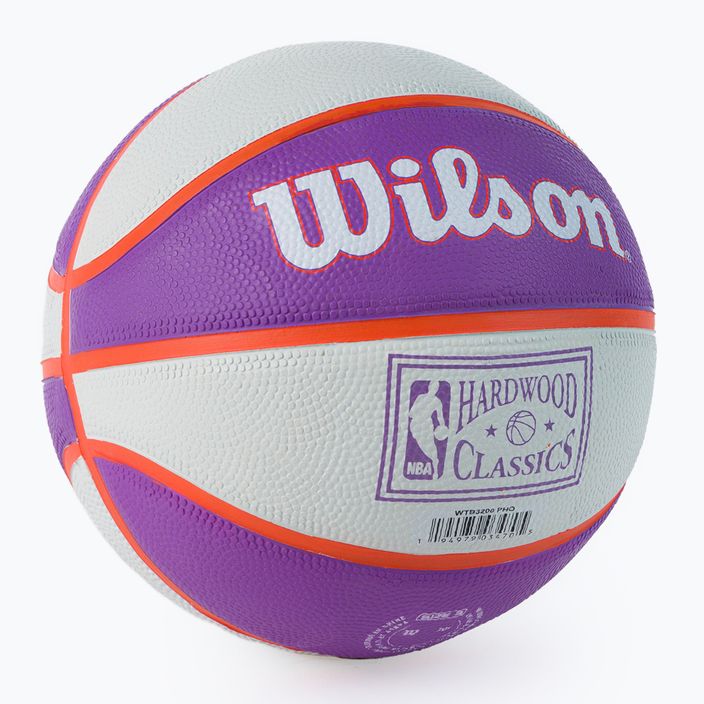 Mini kosárlabda Wilson NBA csapat Retro Mini Phoenix Suns lila WTB3200XBPHO 2