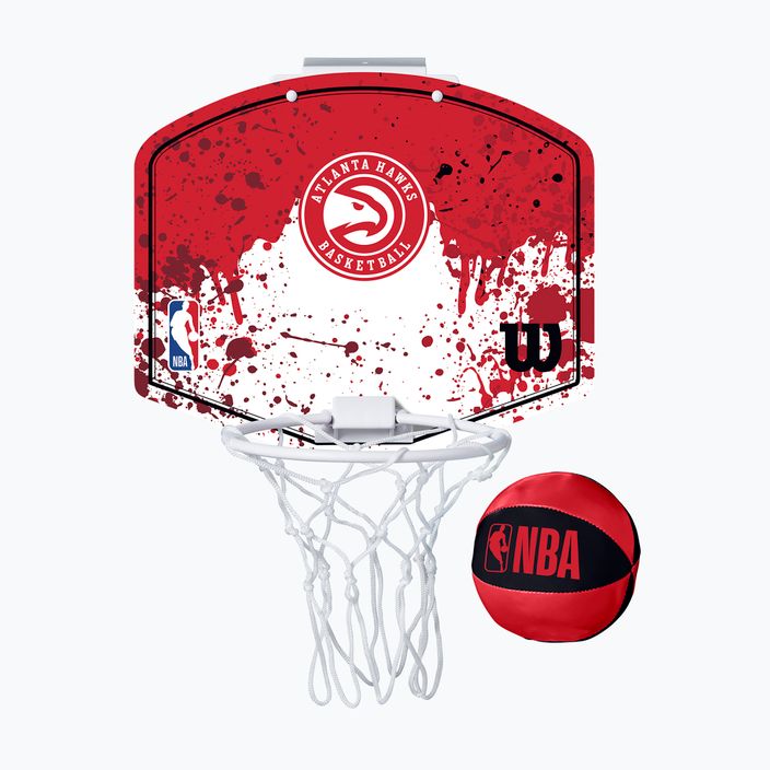 Wilson NBA Team Mini Hoop Atlanta Hawks kosárlabda szett