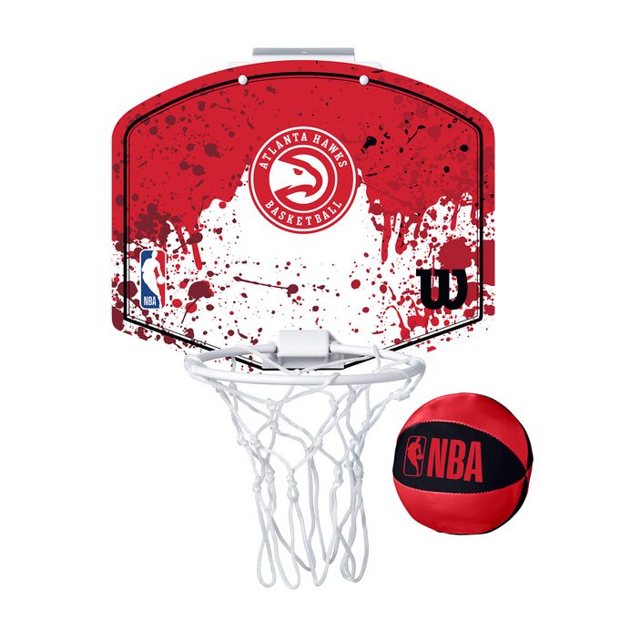 Wilson NBA Team Mini Hoop Atlanta Hawks kosárlabda szett 2