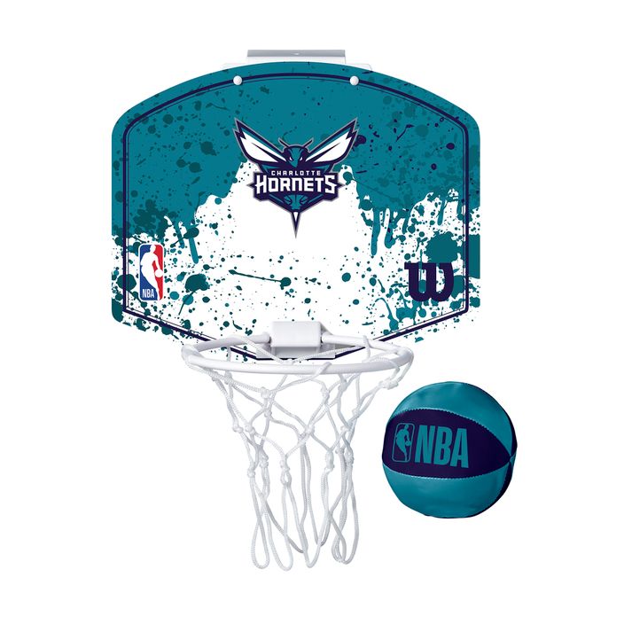 Wilson NBA Team Mini Hoop Charlotte Hornets kosárlabda szett 2