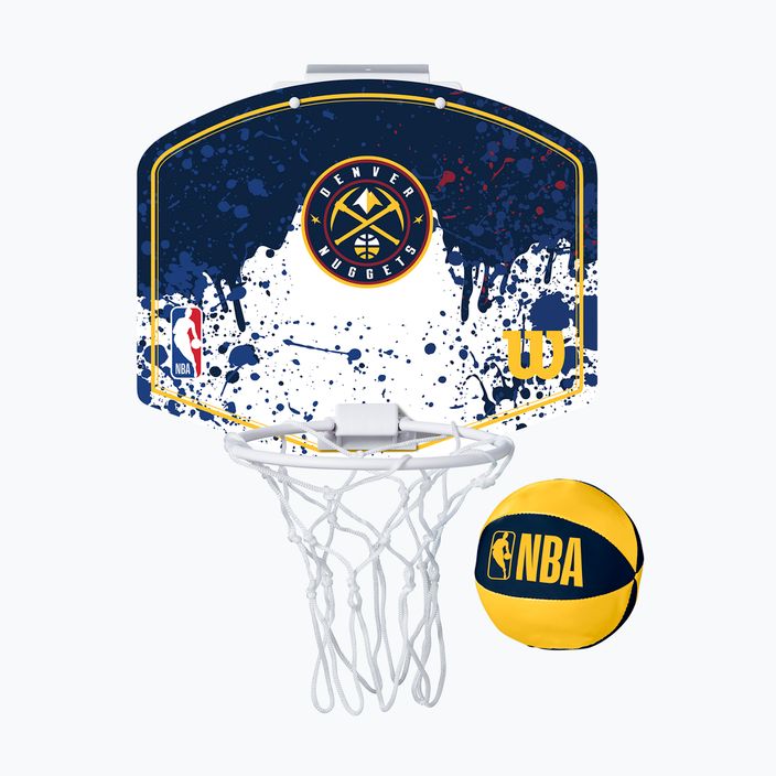 Wilson NBA Team Mini Hoop Denver Nuggets kosárlabda szett