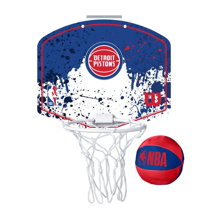 Wilson NBA Team Mini Hoop Detroit Pistons kosárlabda szett 2