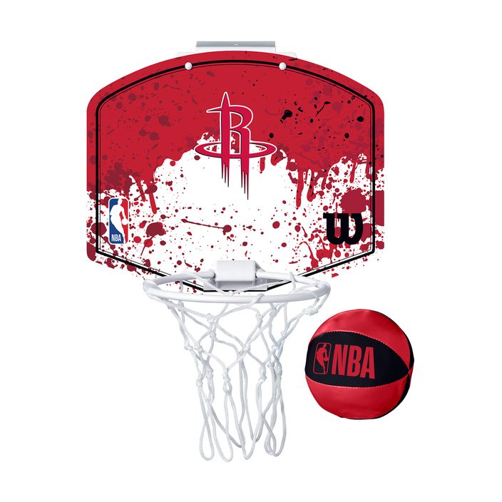 Wilson NBA Team Mini Hoop Houston Rockets kosárlabda szett 2