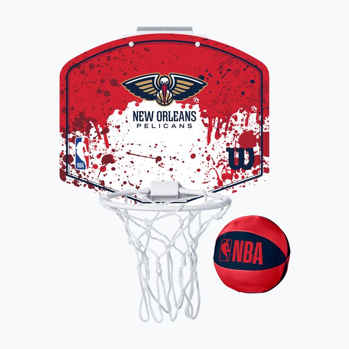 Wilson NBA Team Mini Hoop New Orleans Pelicans kosárlabda szett