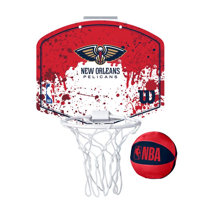 Wilson NBA Team Mini Hoop New Orleans Pelicans kosárlabda szett 2