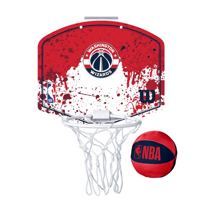 Wilson NBA Team Mini Hoop Washington Wizards kosárlabda szett 2