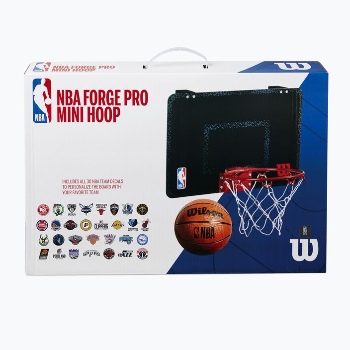 Wilson NBA Forge Team Mini kosárlabdacsapat fekete WTBA3001FRGNBA 8