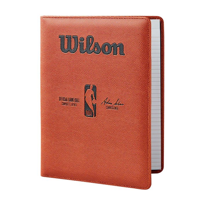 A4 Wilson NBA Padfolio barna jegyzetfüzet 2