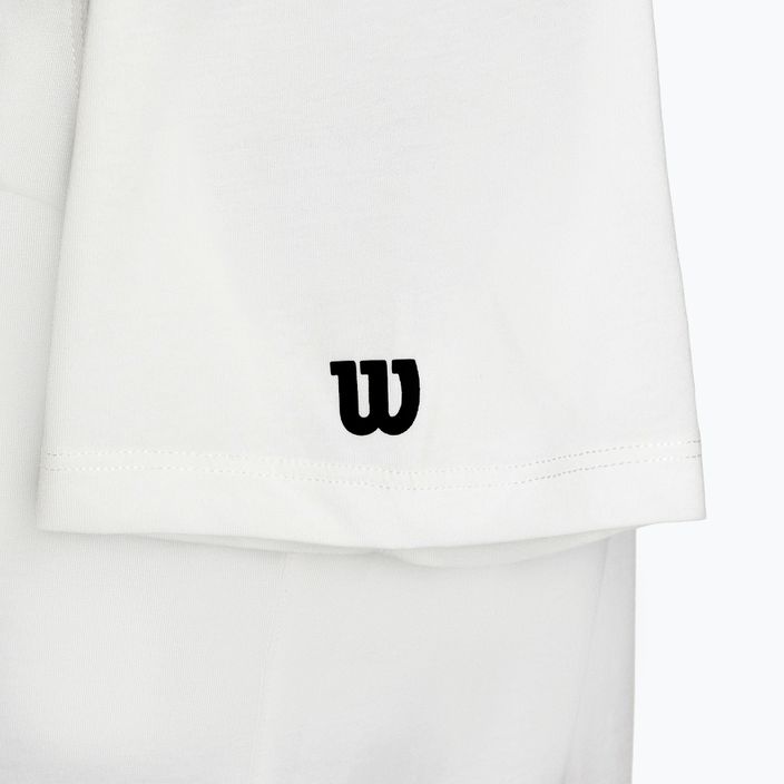Férfi Wilson Team Graphic világos fehér teniszpóló 4
