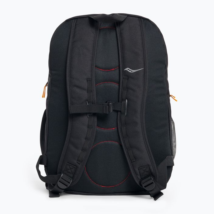 Saucony Overhaul Zip Pack túra hátizsák fekete SAU900038-BK 2
