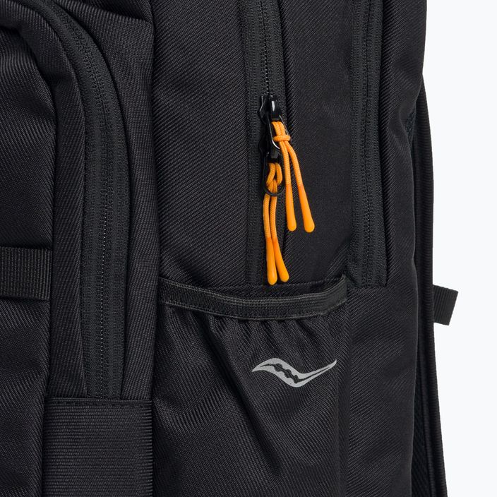 Saucony Overhaul Zip Pack túra hátizsák fekete SAU900038-BK 4
